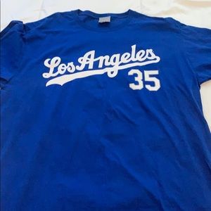 Dodger jersey t shirt #35
